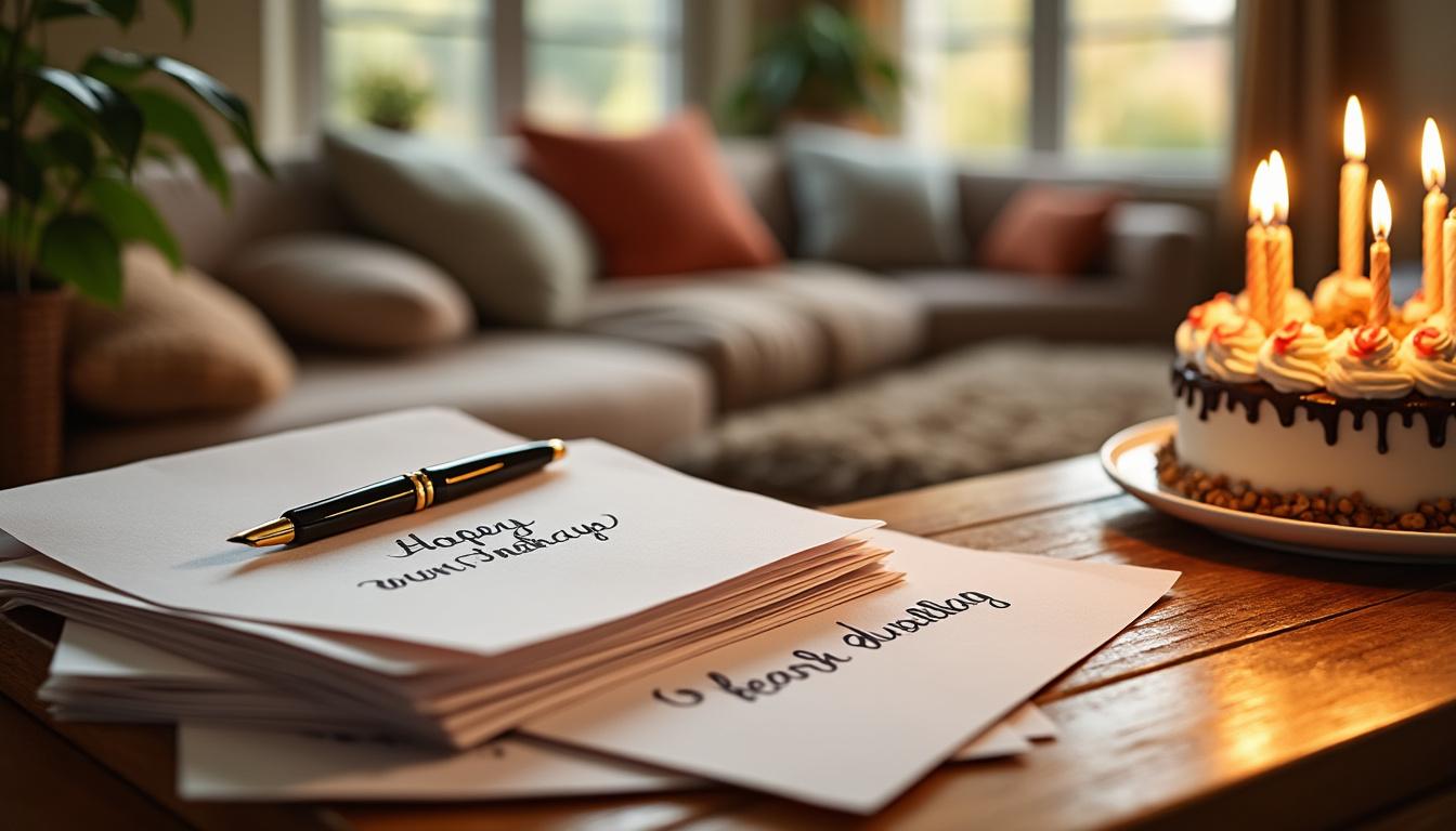 découvrez les 5 étapes clés pour préparer un discours de remerciement d'anniversaire inoubliable qui touchera vos invités et rendra ce moment unique.
