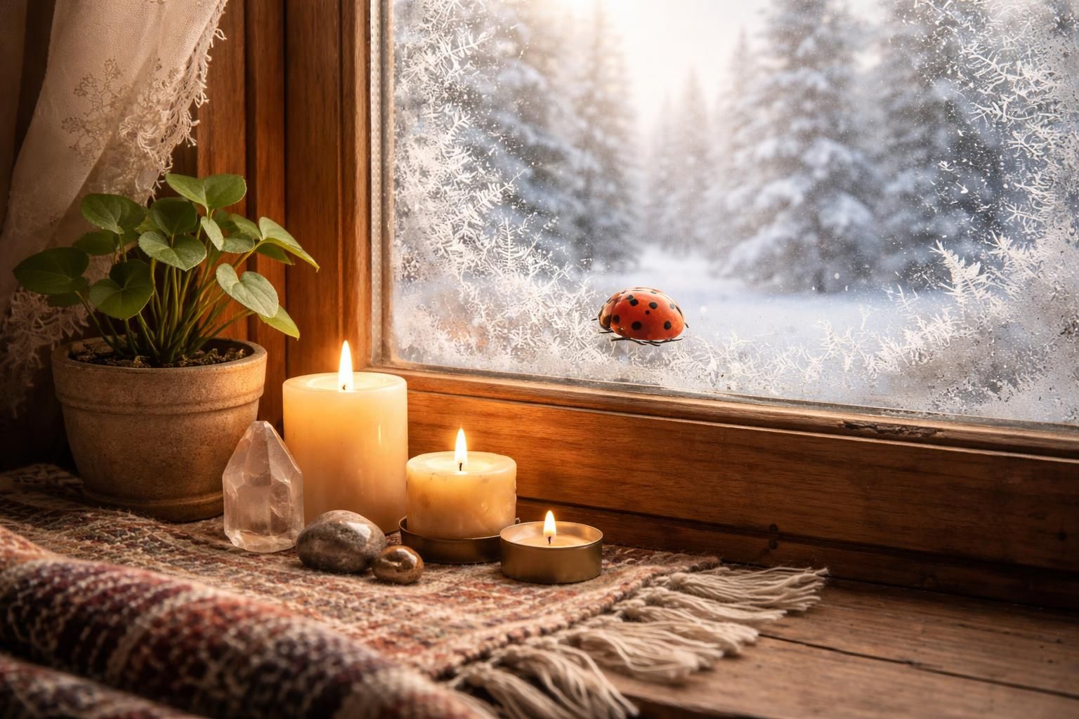 découvrez la signification spirituelle de la coccinelle dans la maison en hiver et son impact symbolique sur votre vie et votre environnement.
