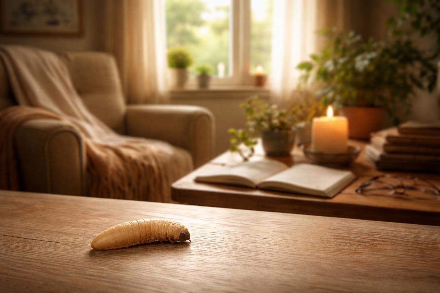 découvrez la signification spirituelle d'un asticot dans la maison et comment ce phénomène peut être un appel à l'introspection et à la réflexion intérieure.