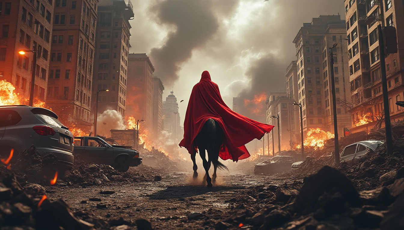 découvrez comment les 4 cavaliers de l'apocalypse, issus de la tradition biblique, trouvent un écho dans notre société contemporaine à travers des enjeux majeurs tels que la guerre, les épidémies, la crise économique et les bouleversements sociaux.