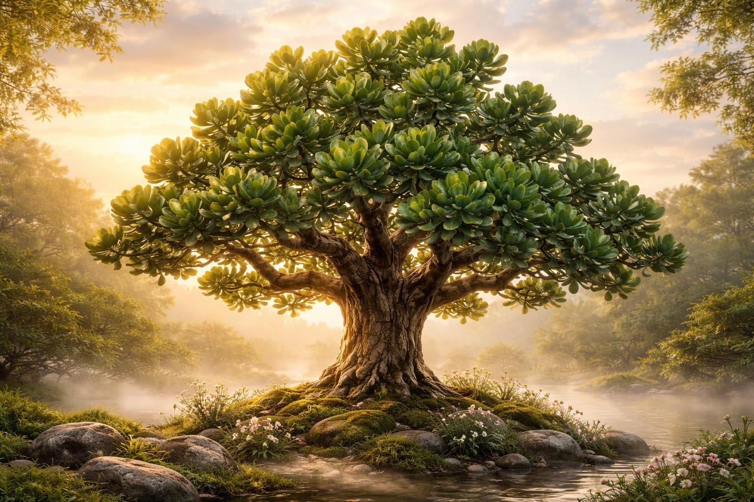 découvrez la signification spirituelle de l'arbre de jade, symbole puissant de chance, de prospérité et de longévité, et comment il peut harmoniser votre vie.